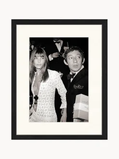 Cuadros Y Láminas Decorativas|Jarrones>Any Image Fotografía enmarcada Serge Gainsbourg & Jane Birkin
