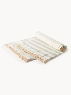 Toallas De Playa|Accesorios De Playa>Westwing Collection Fouta a rayas con flecos Priya