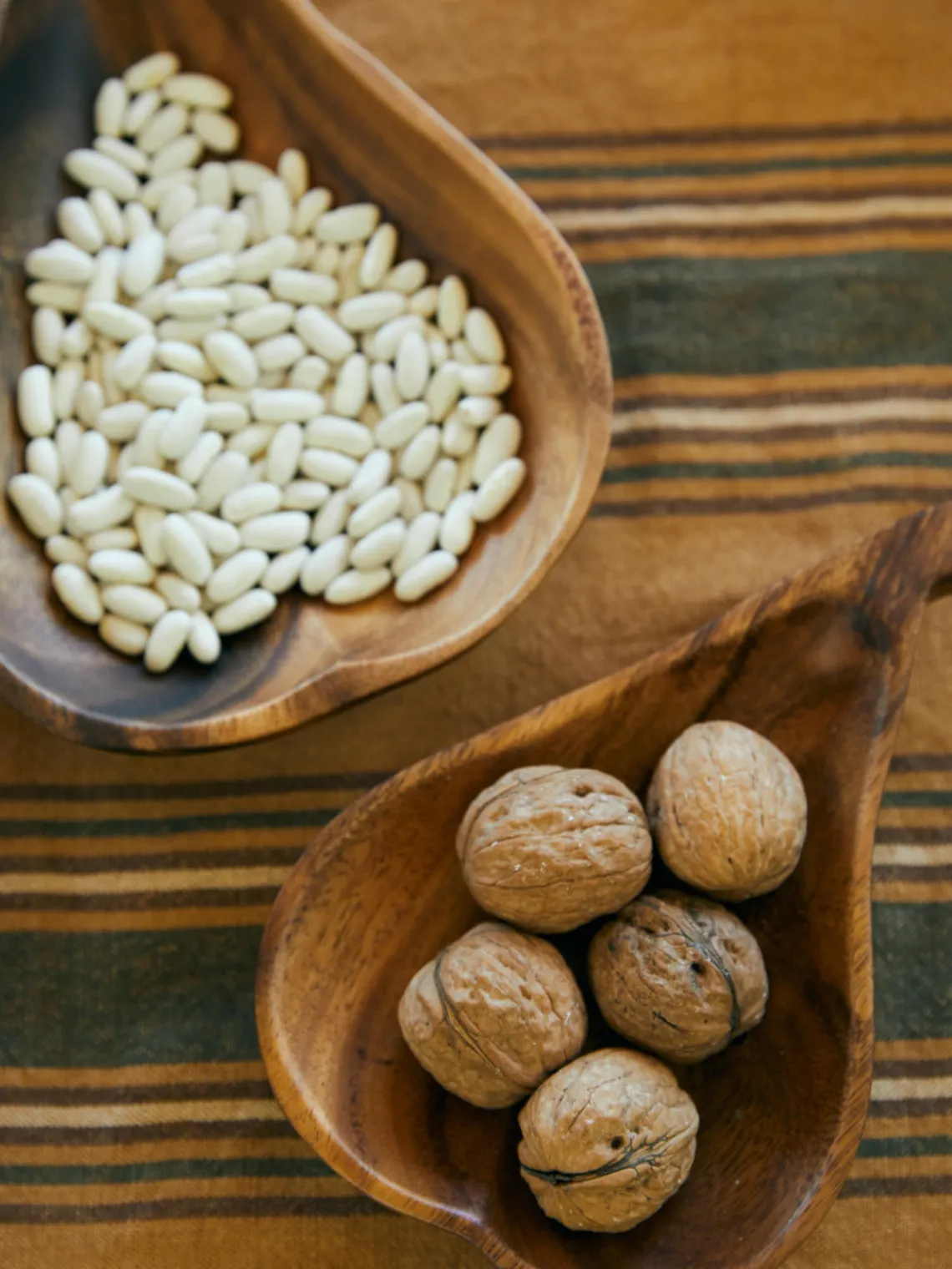 Boles Y Tazones|Vajillas Completas>HKLIVING Frutero artesanal de madera de acacia Fruit, 2 uds.