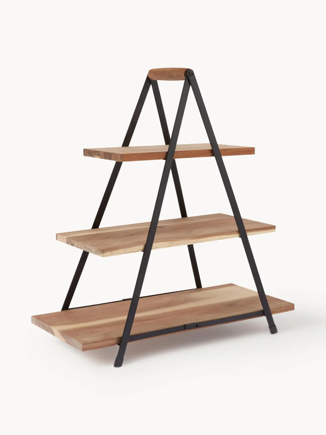 Tarteras|Vajillas Completas>ladelle Fuente 3 pisos de madera de acacia Serve