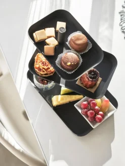 Best Fuente 3 pisos de metal Tower Tarteras|Vajillas Completas