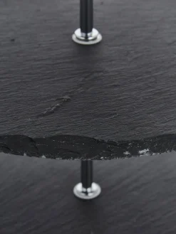 Fuente 3 pisos de pizarra Cooper Tarteras|Vajillas Completas