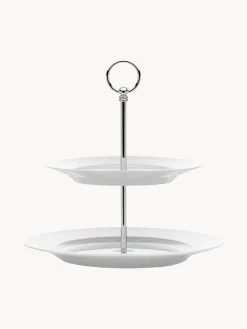 Fuente 2 pisos Rhombe Tarteras|Vajillas Completas