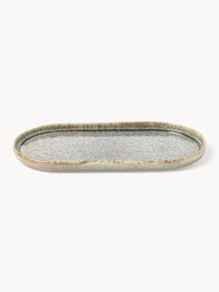 Discount Fuente artesanal con esmalte reactivo Danza Cuencos Y Platos De Servir|Vajillas Completas