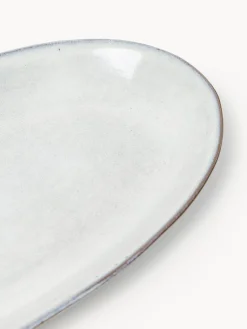 Sale Fuente artesanal de gres , 30 cm Cuencos Y Platos De Servir|Vajillas Completas