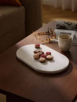 Best Fuente artesanal de mármol Aika Bandejas|Vajillas Completas