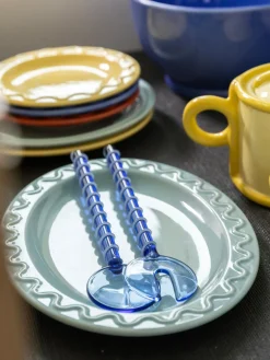 Fuente artesanal Mochi Cuencos Y Platos De Servir|Vajillas Completas