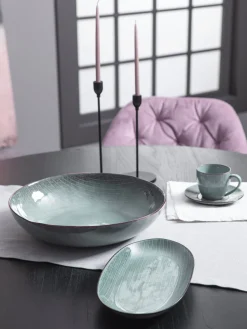 Online Fuente artesanal , 30 cm Cuencos Y Platos De Servir|Vajillas Completas