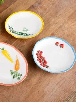 Fuente artesanal Pomodoro Cuencos Y Platos De Servir|Vajillas Completas