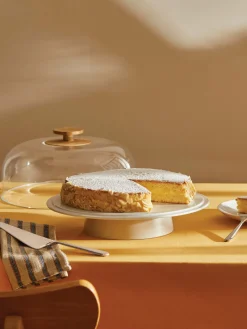 Tarteras|Vajillas Completas>ALESSI Fuente campana de porcelana Mattina