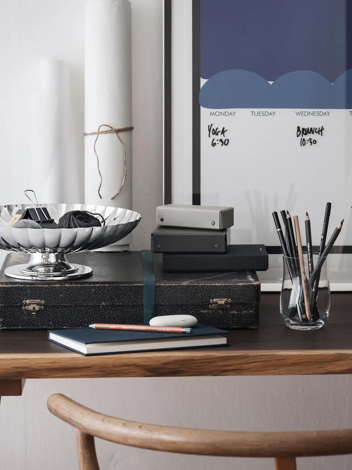 Online Fuente de acero inoxidable con relieves Bernadotte Cuencos Y Platos De Servir|Vajillas Completas