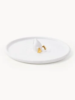 New Fuente de cerámica artesanal Diving Duck Cuencos Y Platos De Servir|Vajillas Completas