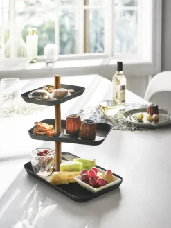 Discount Fuente de metal Tower Tarteras|Vajillas Completas