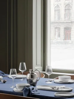 Cuencos Y Platos De Servir|Vajillas Completas>GEORG JENSEN Fuente de porcelana Bernadotte