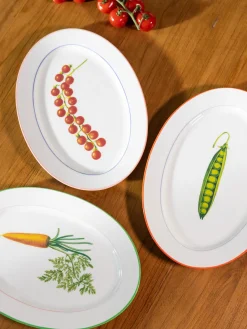 Cuencos Y Platos De Servir|Vajillas Completas>&k Amsterdam Fuente de porcelana Fine Bone China Tomato Tomates