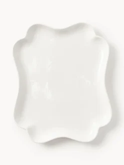 New Fuente de porcelana Nera Cuencos Y Platos De Servir|Vajillas Completas