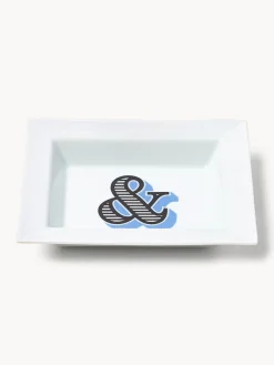 Bandejas Decorativas|Jarrones>Westwing Collection Fuente decorativa artesanal | MEISSEN Initials &