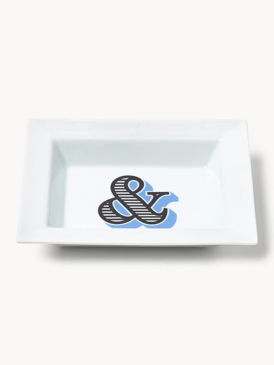 Bandejas Decorativas|Jarrones>Westwing Collection Fuente decorativa artesanal | MEISSEN Initials &