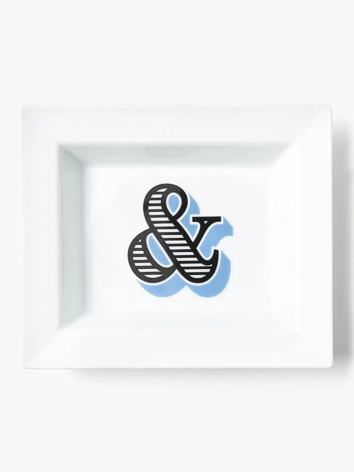 Bandejas Decorativas|Jarrones>Westwing Collection Fuente decorativa artesanal | MEISSEN Initials &