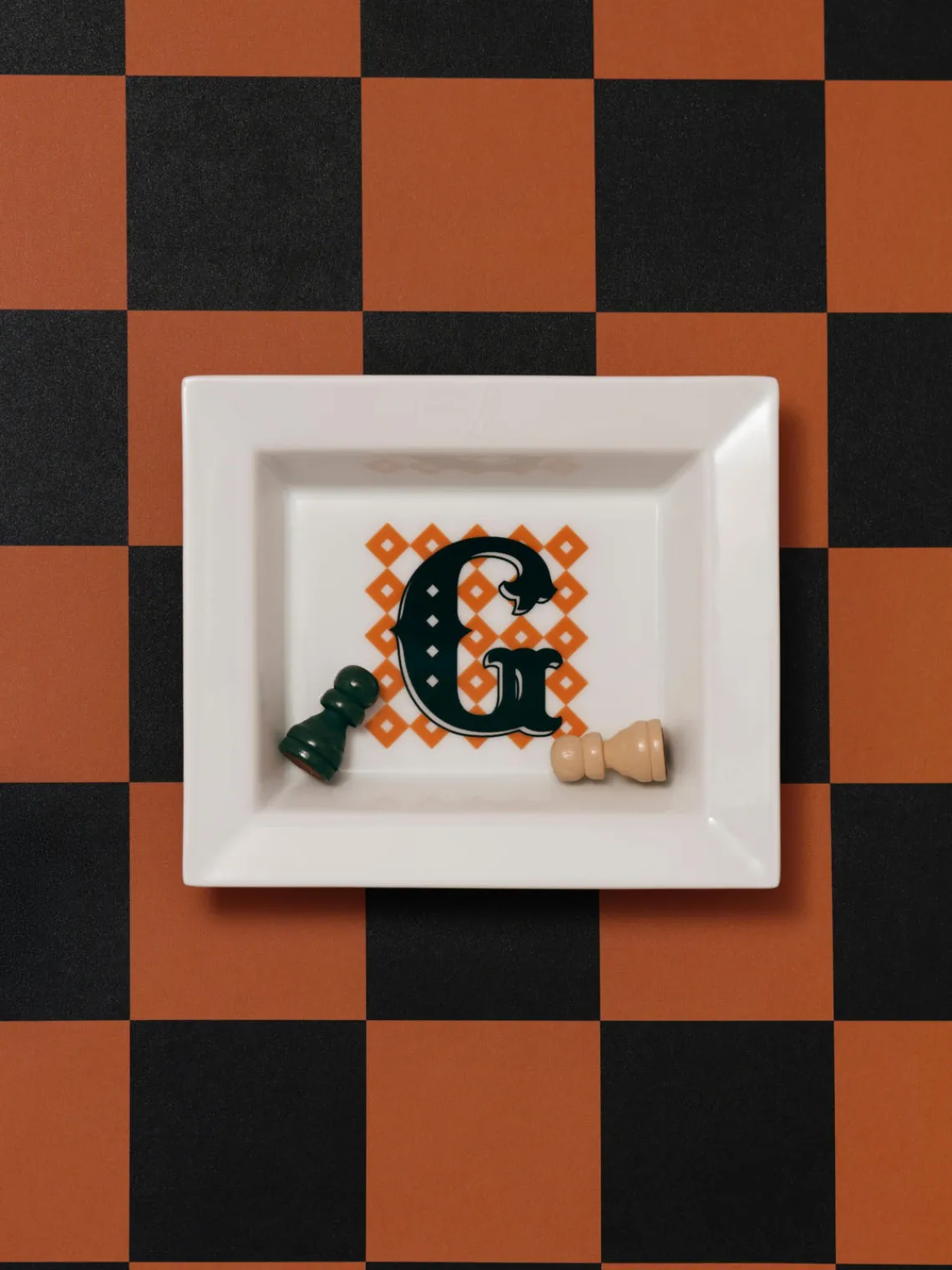 Bandejas Decorativas|Jarrones>Westwing Collection Fuente decorativa artesanal | MEISSEN Initials G