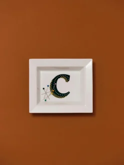 Outlet Fuente deorativa artesanal | MEISSEN Initials Bandejas Decorativas|Jarrones