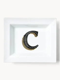 Outlet Fuente deorativa artesanal | MEISSEN Initials Bandejas Decorativas|Jarrones