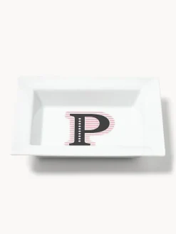 Outlet Fuente decorativa artesanal | MEISSEN Initials Bandejas Decorativas|Jarrones