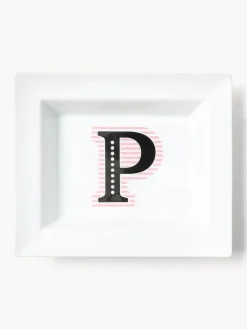 Outlet Fuente decorativa artesanal | MEISSEN Initials Bandejas Decorativas|Jarrones