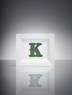 Discount Fuente decorativa artesanal | MEISSEN Initials Bandejas Decorativas|Jarrones