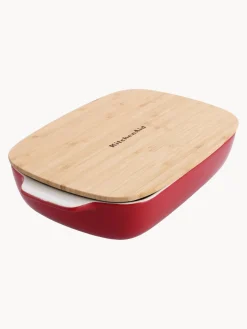 Discount Fuente horno con tapadera de bambú Spatia Bandejas Para Horno|Bandejas Para Horno