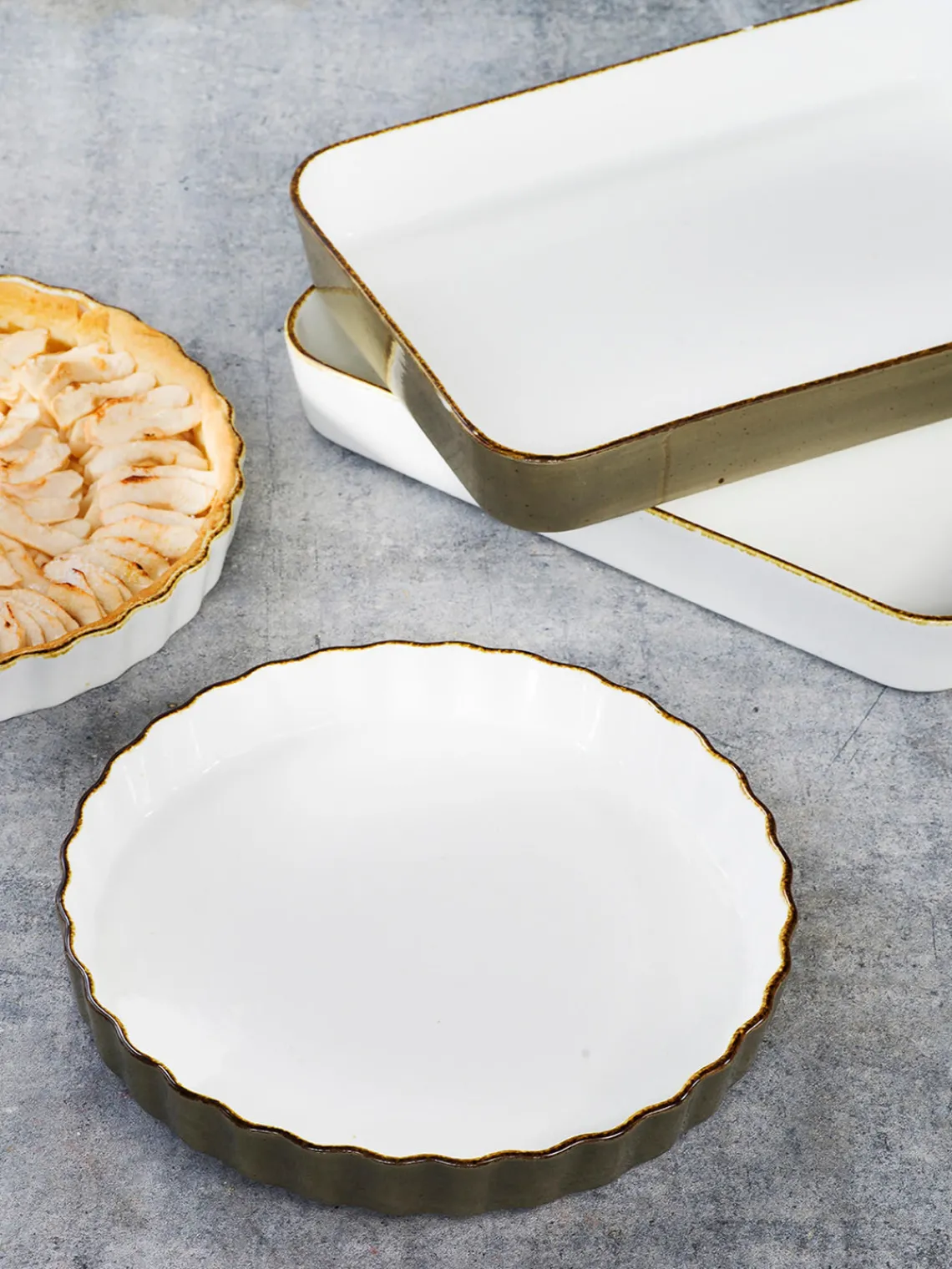 Clearance Fuente horno de porcelana Brisbane Bandejas Para Horno|Bandejas Para Horno