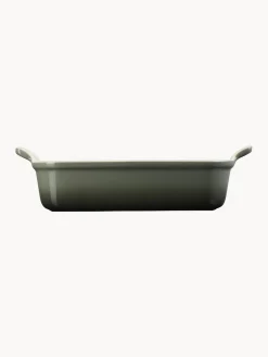 Bandejas Para Horno|Bandejas Para Horno></noscript>LE CREUSET Fuente horno rectangular Tradition Verde salvia, verde oscuro, blanco Off White
