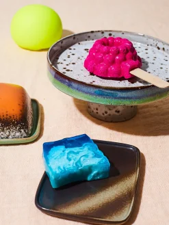 Outlet Fuente para postre artesanal 70's Tarteras|Vajillas Completas