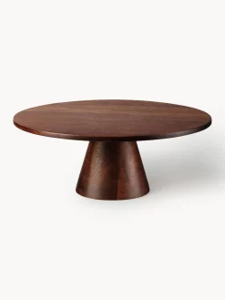 Best Fuente para postre de madera de acacia Wood, tamaños diferentes Tarteras|Vajillas Completas