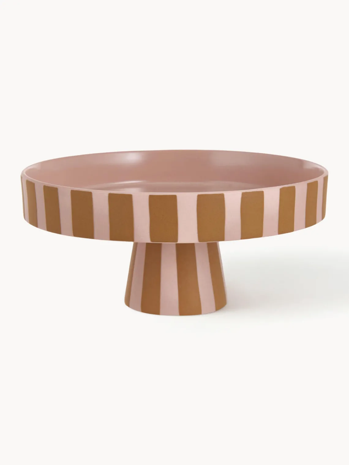 Cuencos Y Platos De Servir|Vajillas Completas>Oyoy Living Design Fuente para postre pequeño de cerámica Toppu Rosa claro, terracota