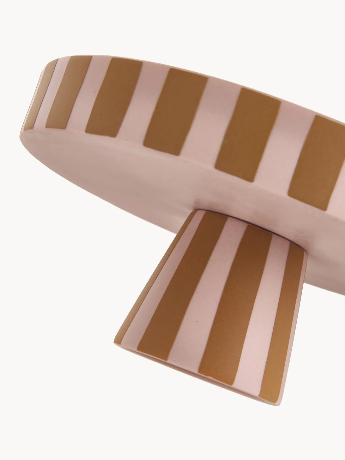 Cuencos Y Platos De Servir|Vajillas Completas>Oyoy Living Design Fuente para postre pequeño de cerámica Toppu Rosa claro, terracota