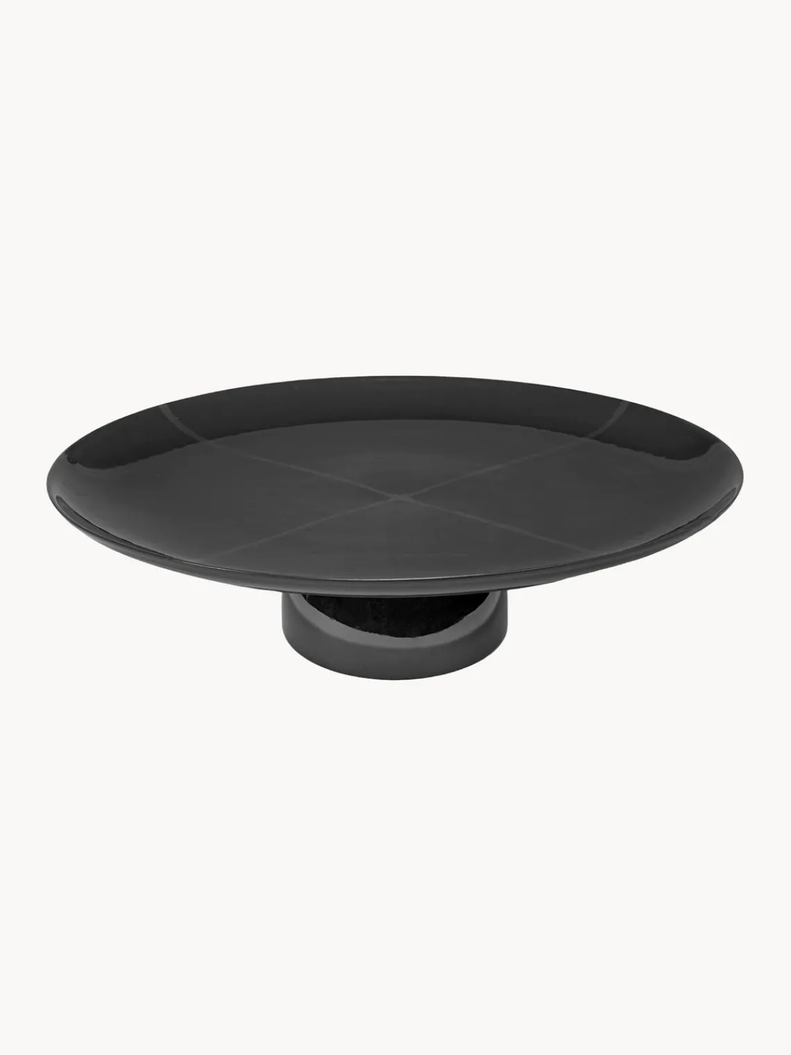 Clearance Fuente para tartas de porcelana con esmalte reactivo Zuma Tarteras|Vajillas Completas