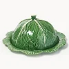 Cuencos Y Platos De Servir|Vajillas Completas>BORDALLO PINHEIRO Fuente pintada a mano con tapa Cabbage