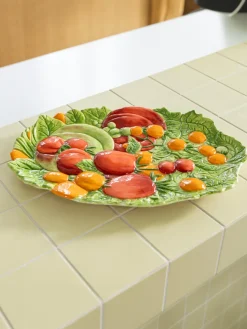 Cuencos Y Platos De Servir|Vajillas Completas>&k Amsterdam Fuente pintada a mano Legume