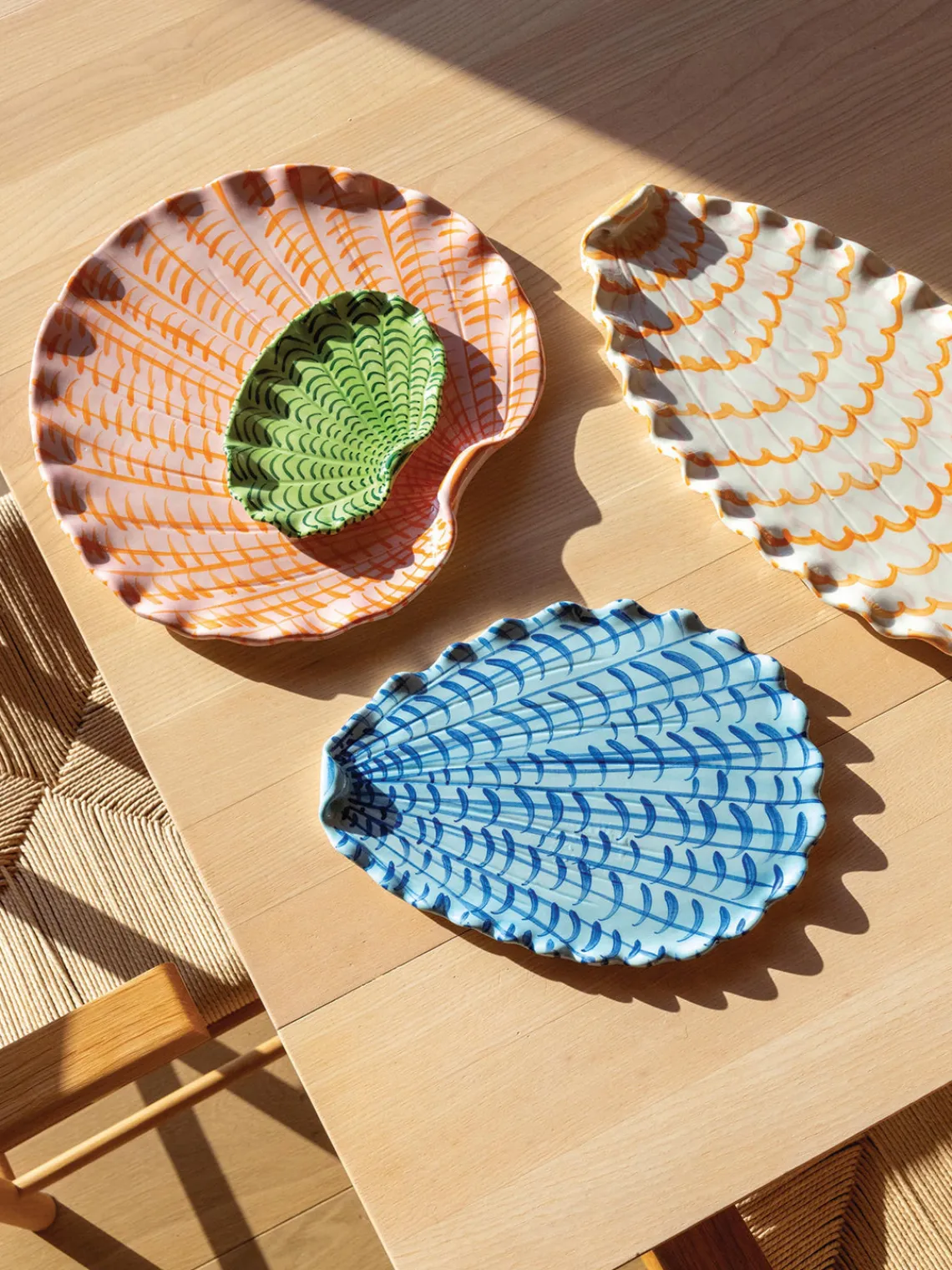 Best Fuente Shellegance, 31 cm Cuencos Y Platos De Servir|Vajillas Completas