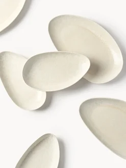 Discount Fuentes artesanales con forma orgánica Macey, 2 uds. Cuencos Y Platos De Servir|Vajillas Completas