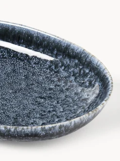 New Fuentes de servir artesanales en forma orgánica Macey, 2 uds. Cuencos Y Platos De Servir|Vajillas Completas