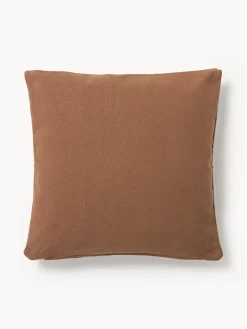 Discount Funda de almohada artesanal de cuero Raven Mantas|Cojines Decorativos