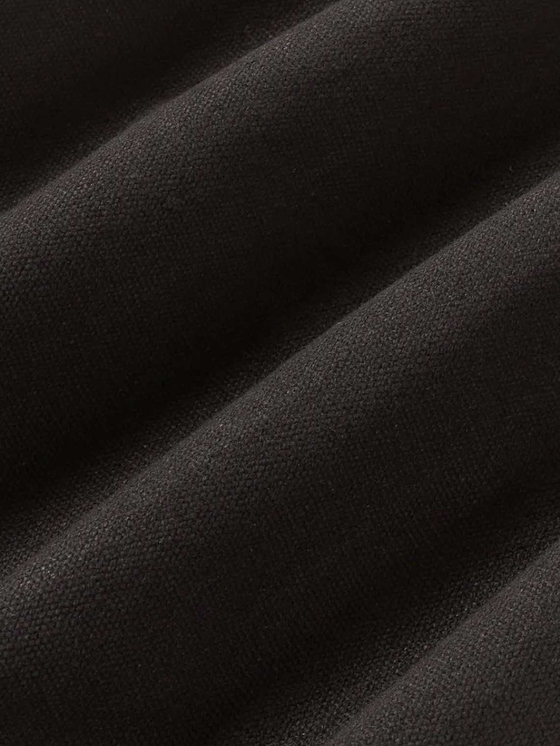 Cojines Decorativos|Cojines Decorativos>Westwing Collection Funda de almohada artesanal de cuero Raven Cuero negro