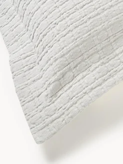 Funda de almohada con dobladillo texturizada Orville Cojines Decorativos|Mantas