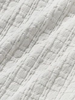 Funda de almohada con dobladillo texturizada Orville Cojines Decorativos|Mantas