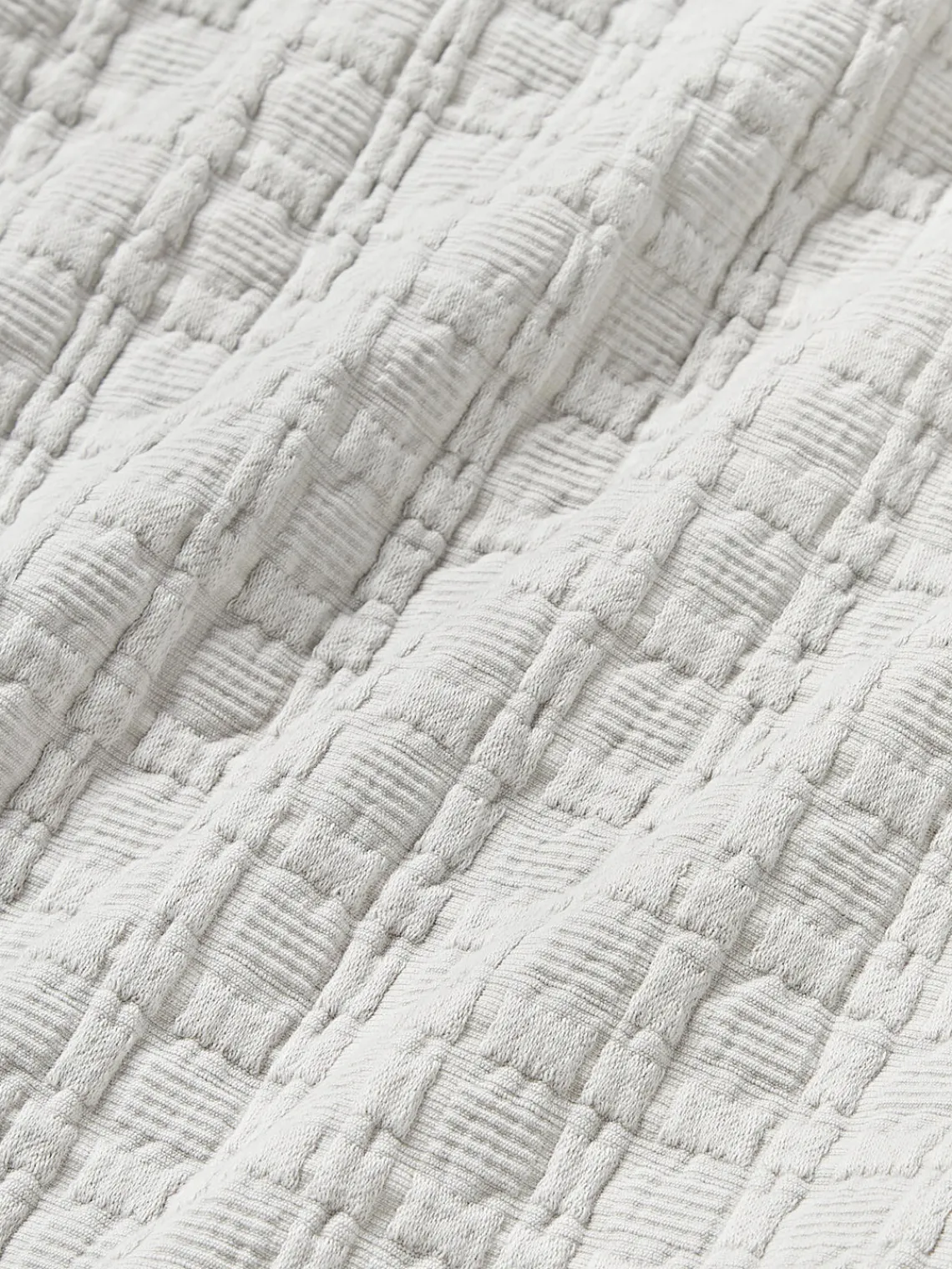 Funda de almohada con dobladillo texturizada Orville Cojines Decorativos|Mantas