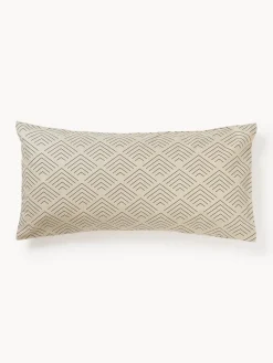 Fundas De Almohadas|Fundas Nórdicas></noscript>Westwing Collection Funda de almohada de algodón estampado Milano Beige
