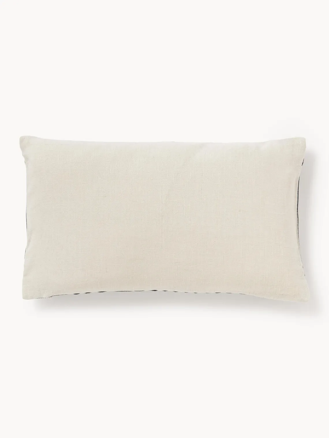 Discount Funda de almohada de lino estampada Lexi Mantas|Cojines Decorativos