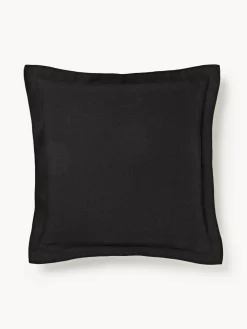 Outlet Funda de almohada de lino con dobladillo Taryn Cojines Decorativos|Mantas